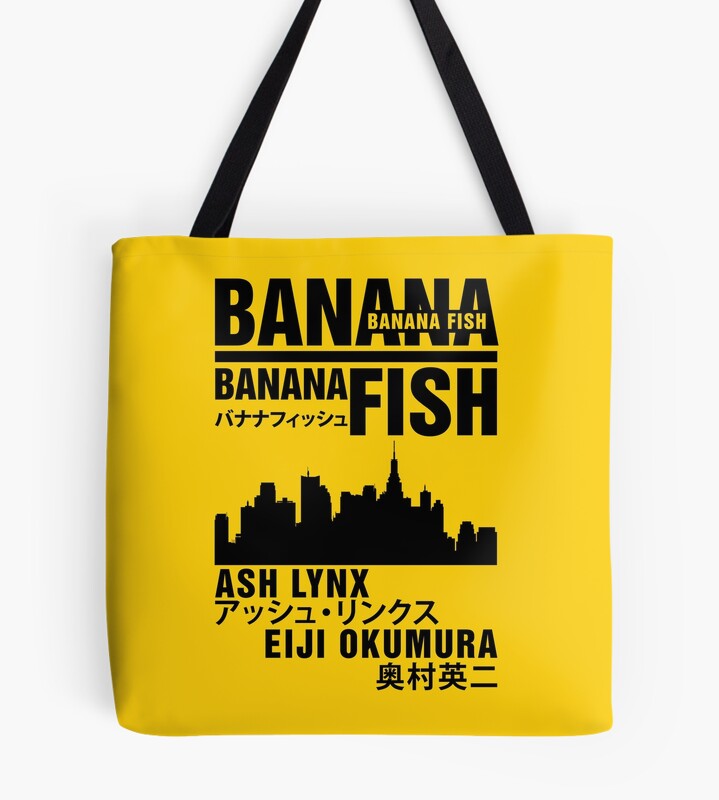 Banana Fish Anime Tote Bag