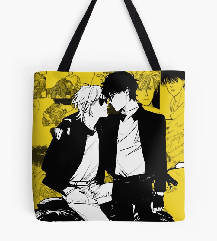 Banana Fish Hot Couple Tote Bag