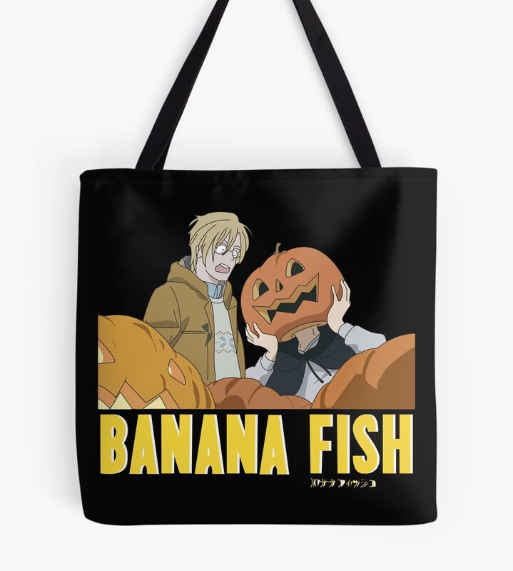 Banana Fish For Halloween Tote Bag