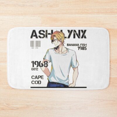 Ash Lynx Banana Fish Bath Mat