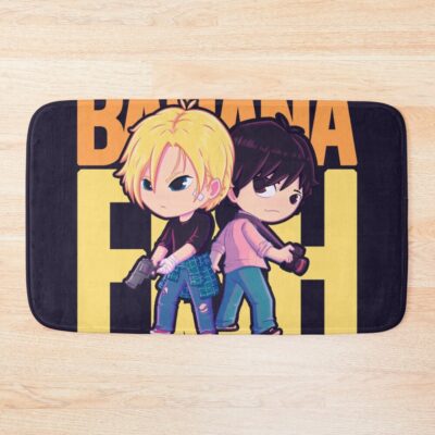Banana Fish Chibi Cute Bath Mat