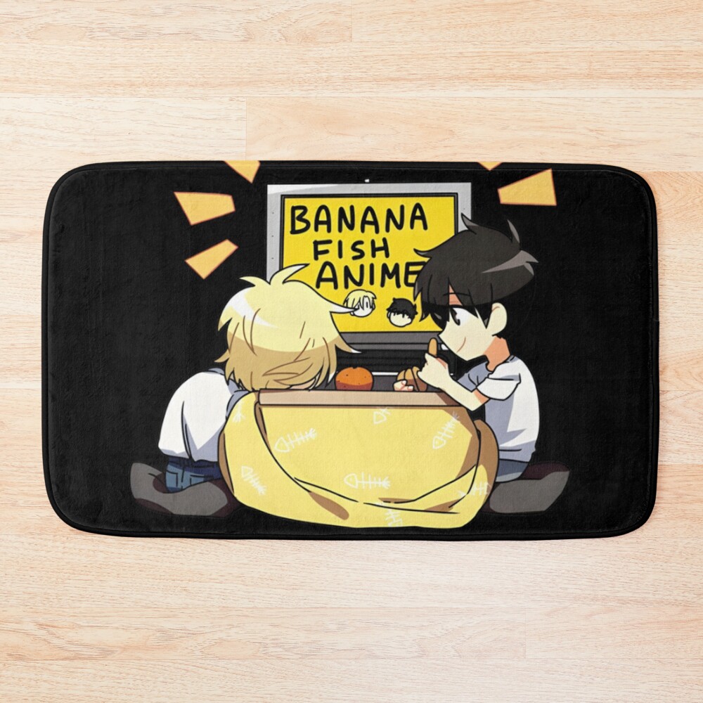 Banana Fish Tv Anime Bath Mat