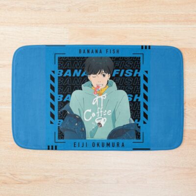 Eiji Okumura Blue Bath Mat