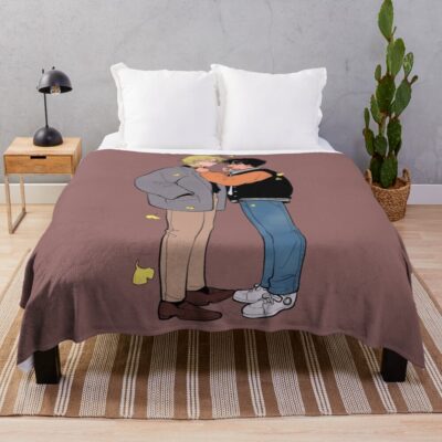 Banana Fish Tokyo Gang Aesthetic Throw Blanket