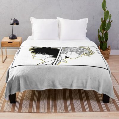 Banana Fish Ash And Eiji Throw Blanket