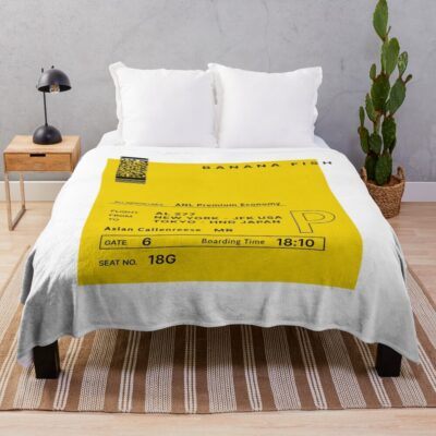 Banana Fish New Design Throw Blanket