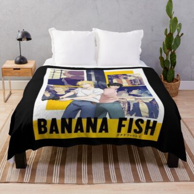 Banana Fish Hot Anime Throw Blanket