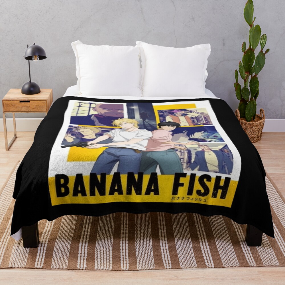 Banana Fish Hot Anime Throw Blanket