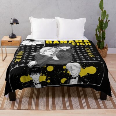 Banana Fish Hot Design Throw Blanket