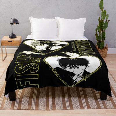 Banana Fish Ashxeiji Throw Blanket