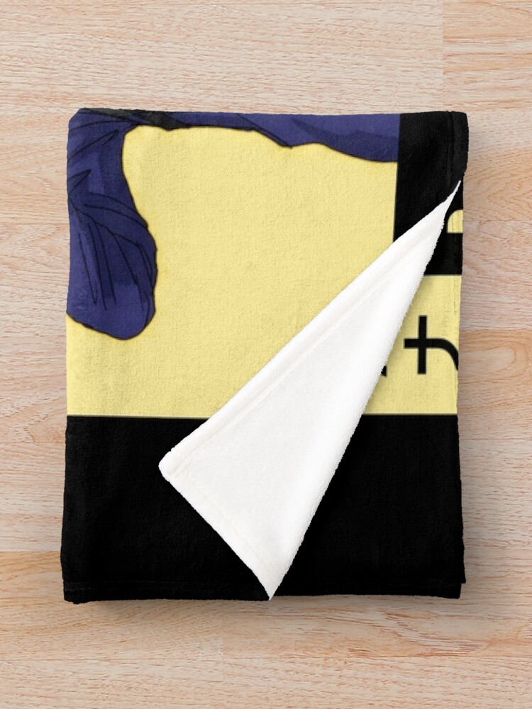 Banana Fish Friend Group Throw Blanket - Image 2
