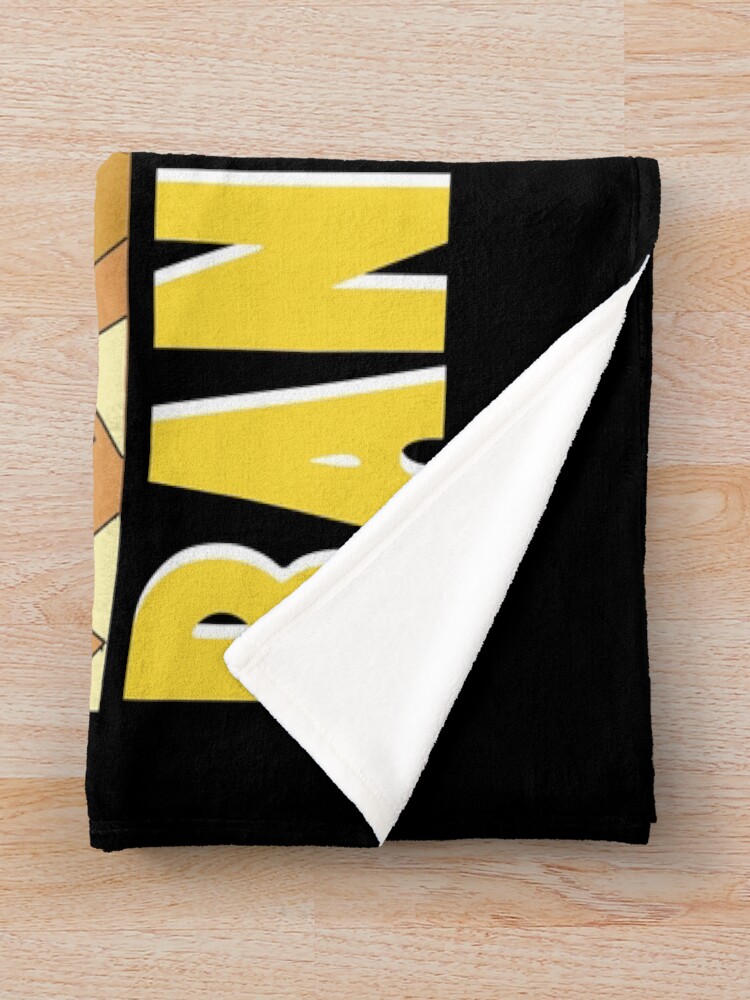 Banana Fish For Halloween Throw Blanket - Image 2
