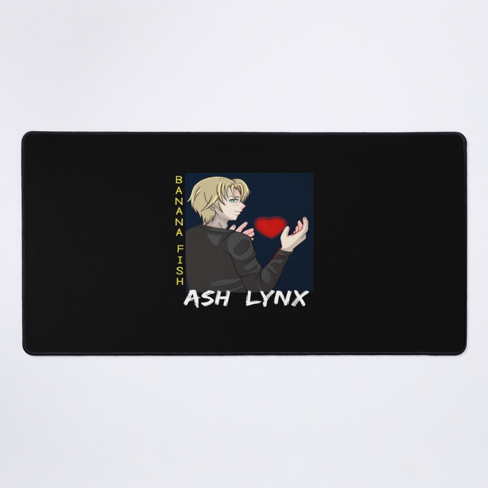 Ash Lynx With Love Mouse Pad