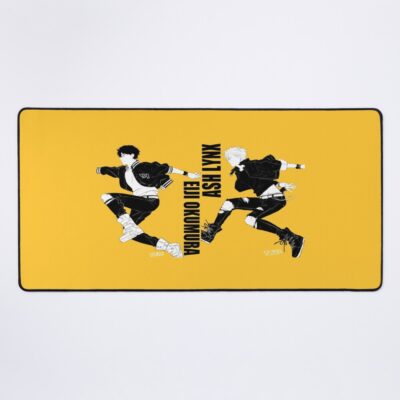 Ash And Eiji Jump Mouse Pad