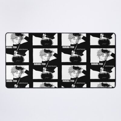 Banana Fish Chains Bw Mouse Pad
