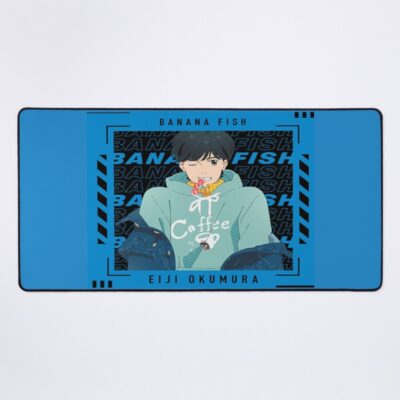 Eiji Okumura Blue Mouse Pad