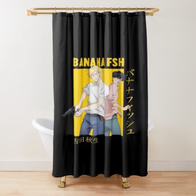 Banana Fish Ash Lynx Eiji Okumura Manga Shower Curtain