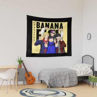 Banana Fish Friend Group Tapestry
