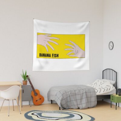 Banana Fish Hands Reaching Tapestry