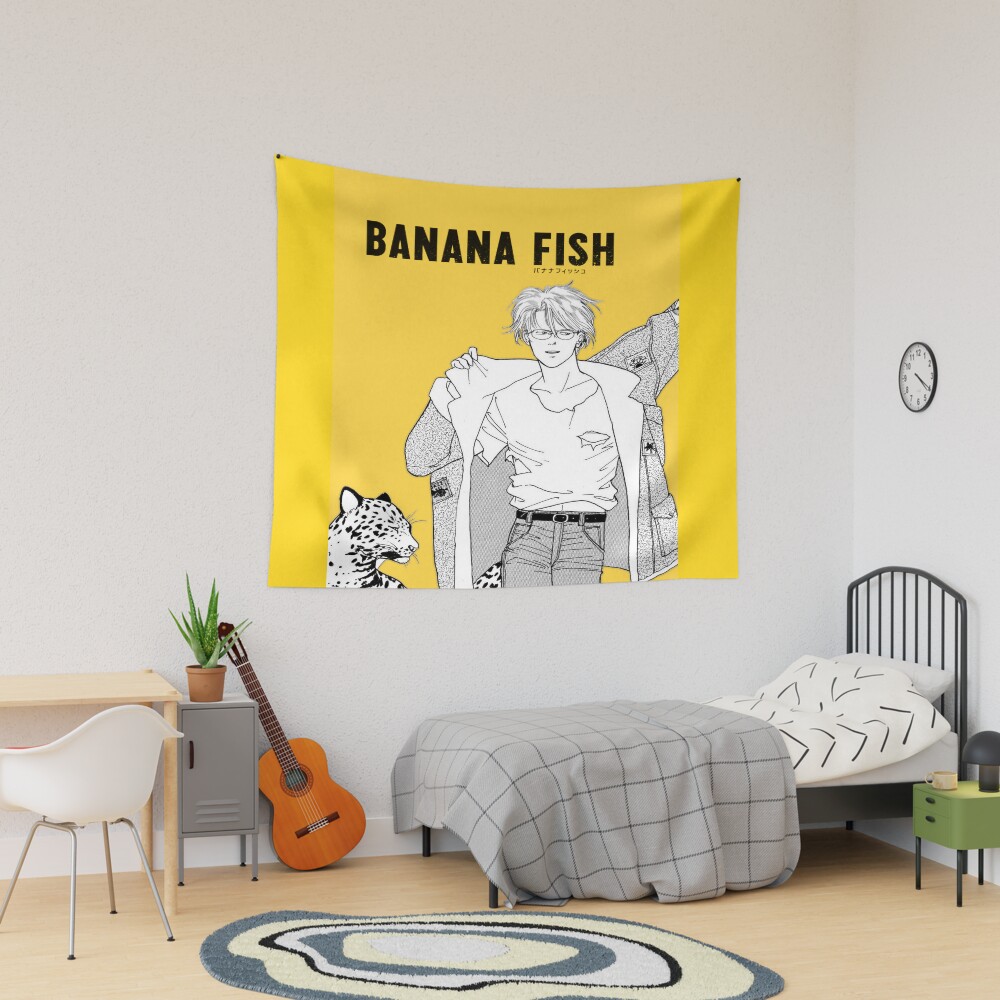 Banana Fish Ash Lynx Tapestry