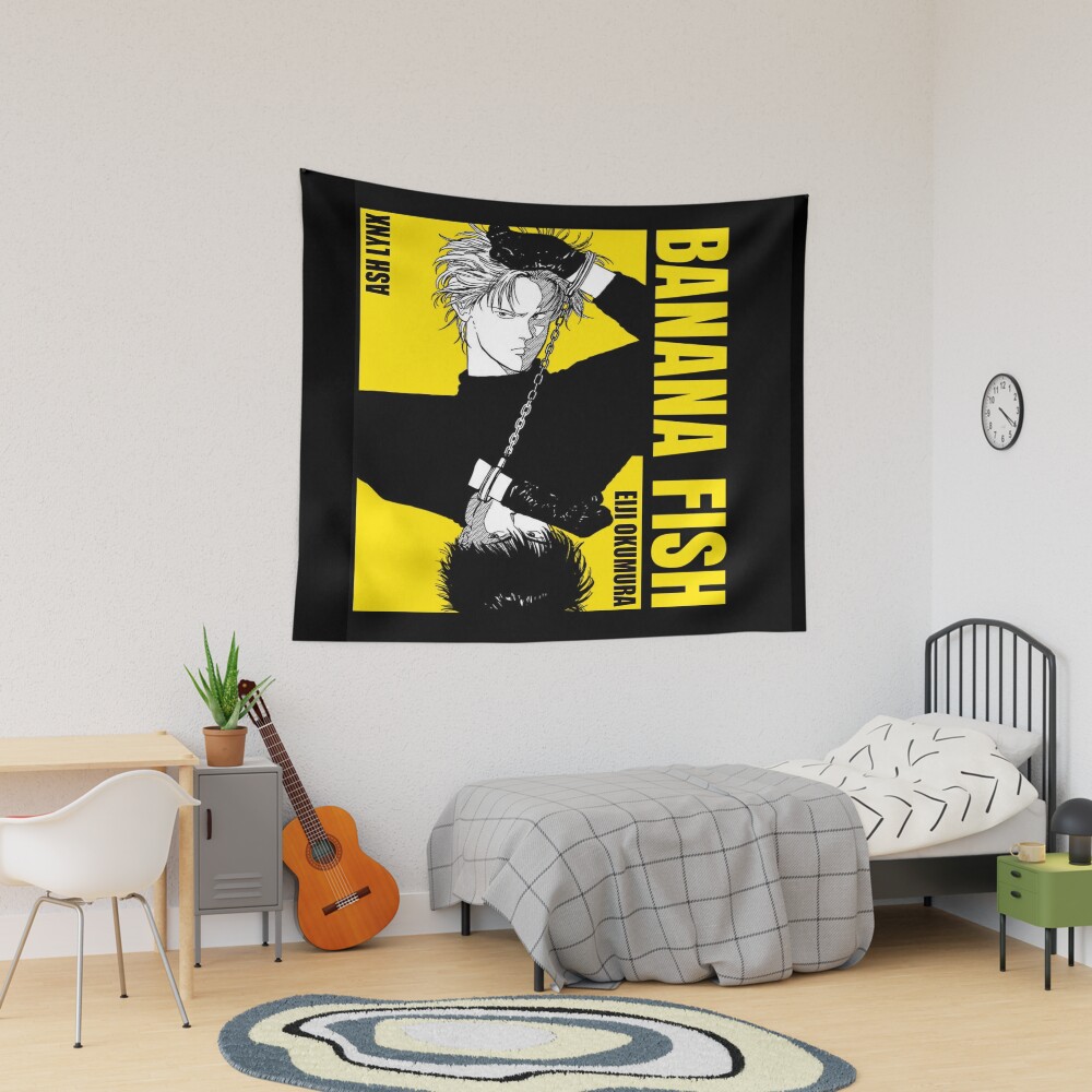 Banana Fish Ashxeiji Manga Tapestry