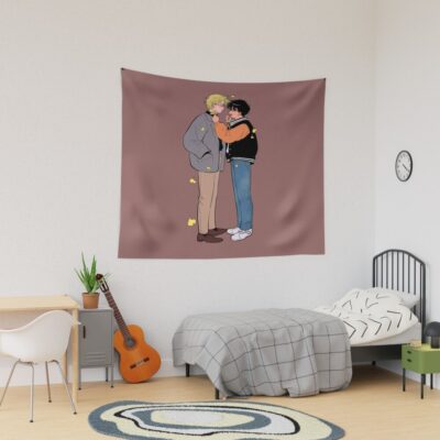Banana Fish Tokyo Gang Aesthetic Tapestry