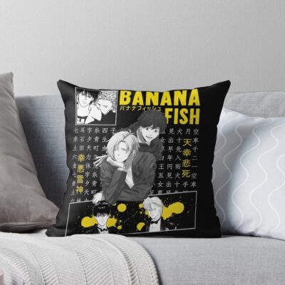 Banana Fish Hot Design Throw Pillow